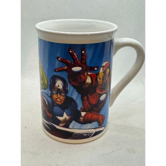 Marvel Avengers Ceramic Mug Featuring Iron Man Captain America Hulk & Thor  2016 - Picture 1 of 6